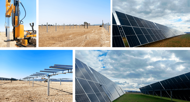2P solar trackers efficiency | Solar Steel