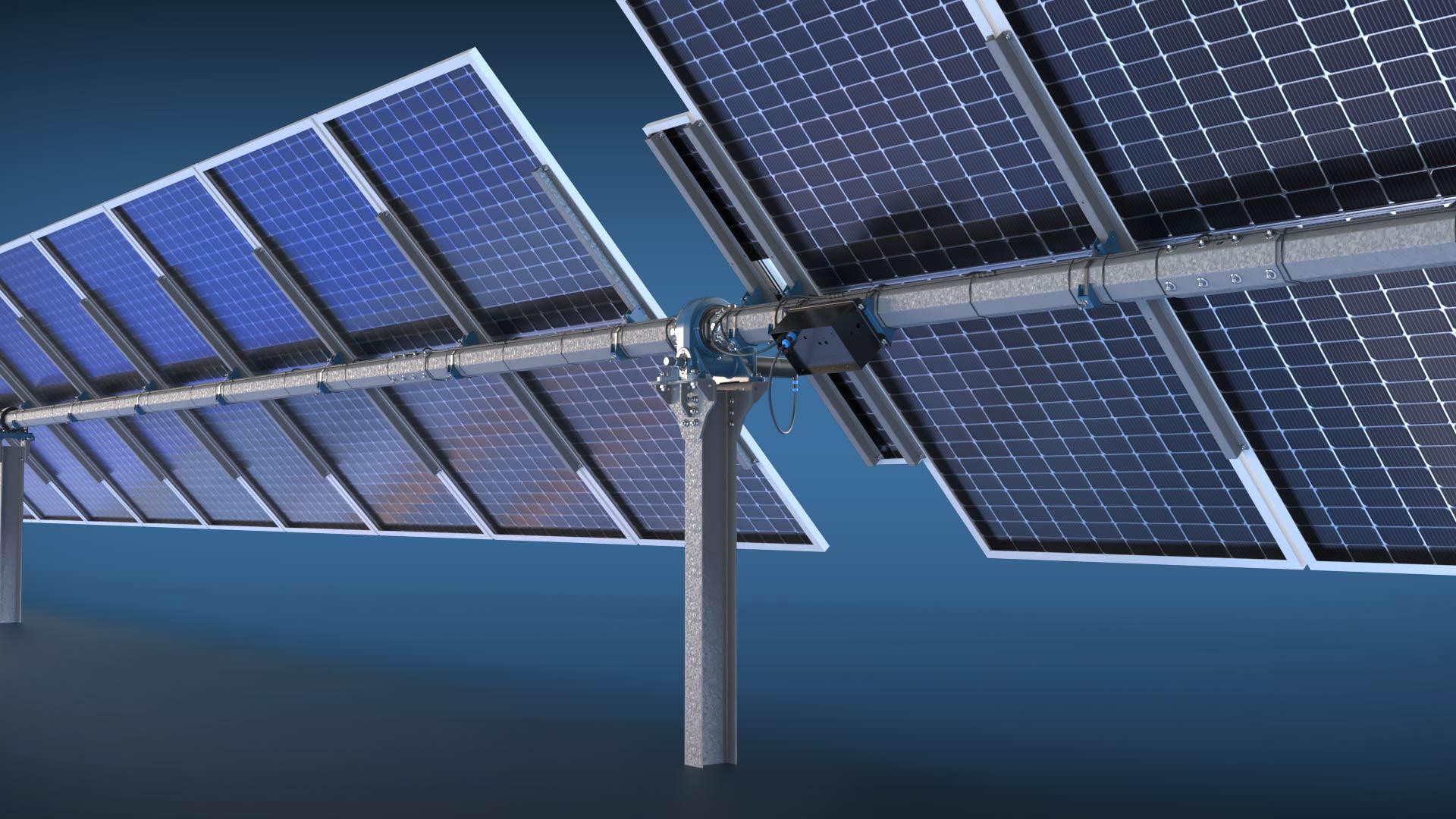 1P solar trackers