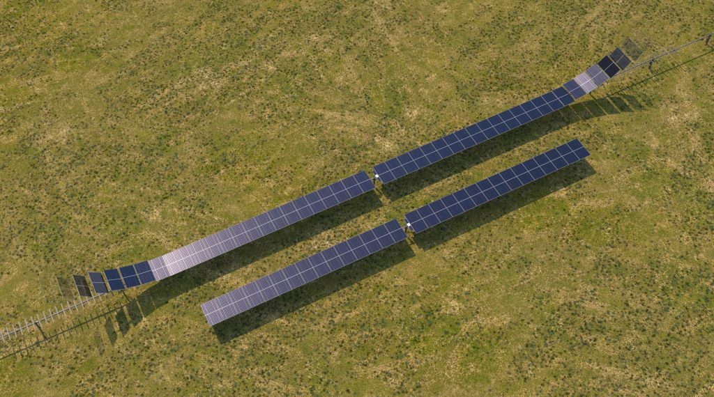 1P solar trackers